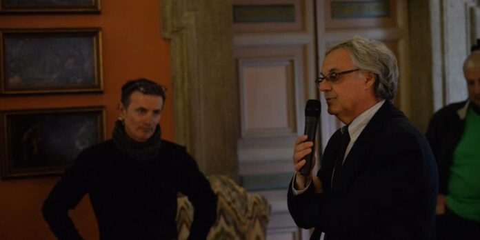 Premiazione II edizione - Presidente della Fondazione Carivit Marco Lazzari