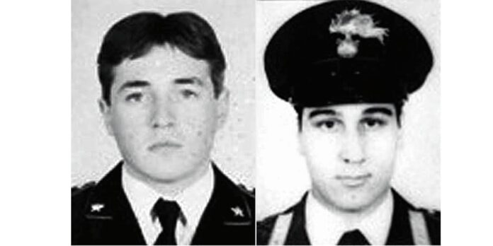 Savastano e Tarsilli, giovani carabinieri uccisi da banda comunista in anni piombo