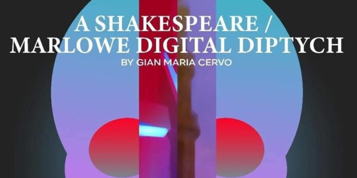 Shakespeare Marlowe Digital Diptych
