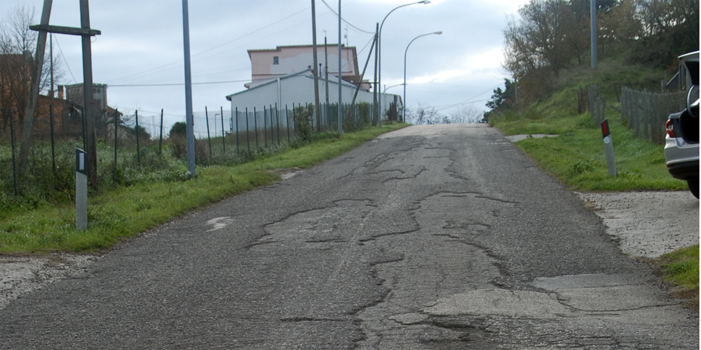 Strade da asfaltare a Montefiascone