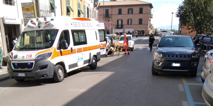 Incidente Montefiascone in via Oreste Borghesi