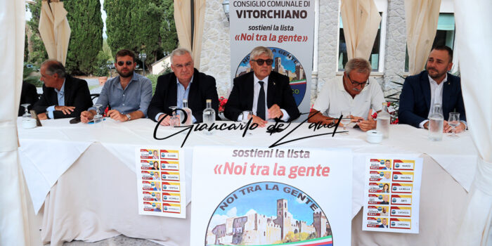  “Noi tra la gente” è il nome della lista del centrodestra che si candida alle elezioni comunali di Vitorchiano