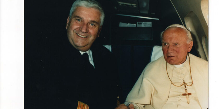 Volo Santo Padre 14 Sett 1995