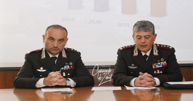 Conferenza fine anno Carabinieri