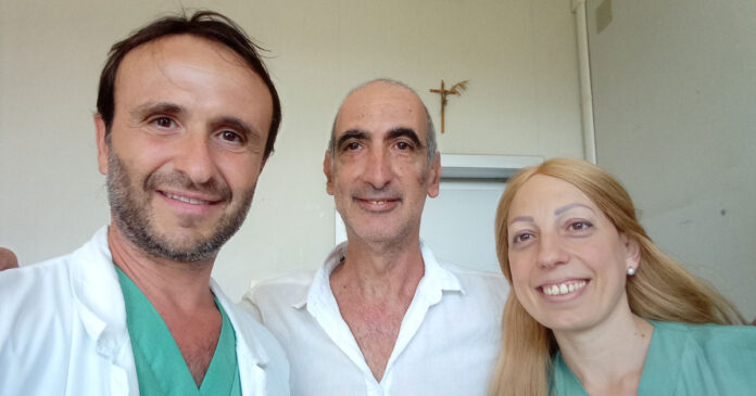 Nella foto il primario professore Lucarini Fabrizio e la dottoressa Maresca Lucia.